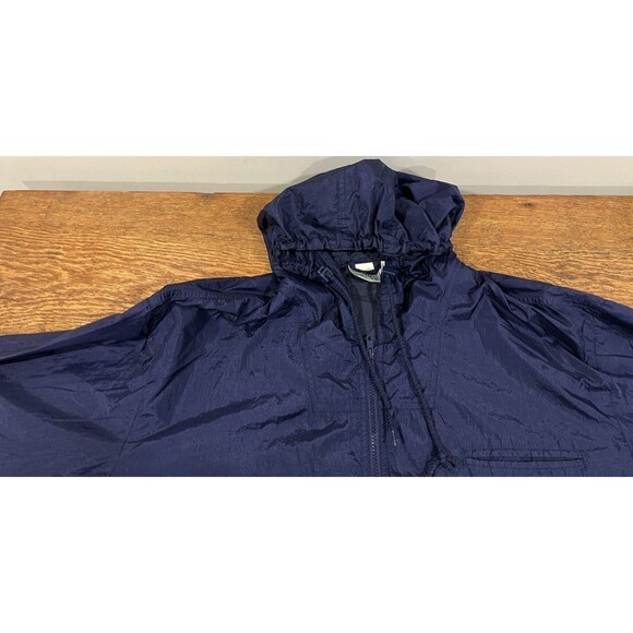 Vintage Whitefish Bay Full Zip Jacket Sz M Windbreaker Anorak Hooded 90s Unisex - Picture 5 of 16